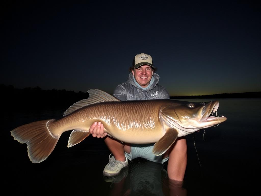     Night Fishing for Monster Catfish. Preparación y mentalidad para salir al agua de noche