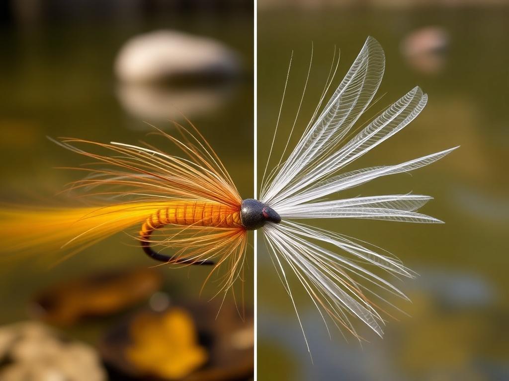     Trockenfliegen vs. Nassfliegen: Unterschiede im Fliegenfischen. Preguntas frecuentes que siempre surgen junto al río