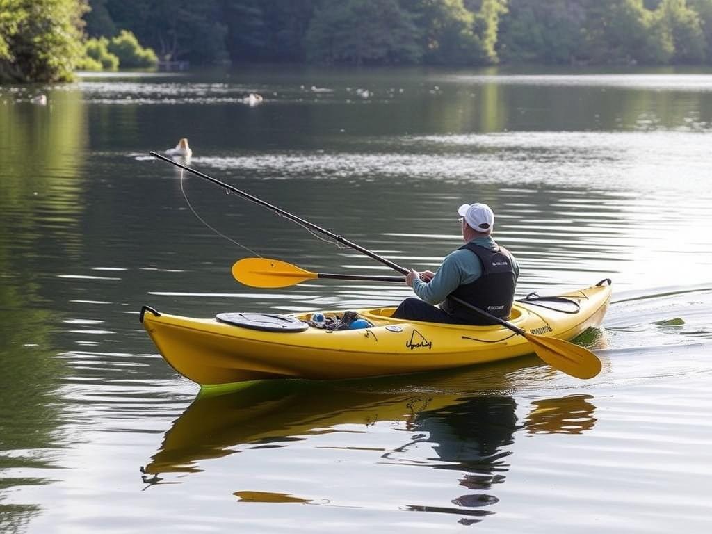     Pesca en kayak: La guía definitiva para aventurarse en el agua.. Ética y convivencia en el agua