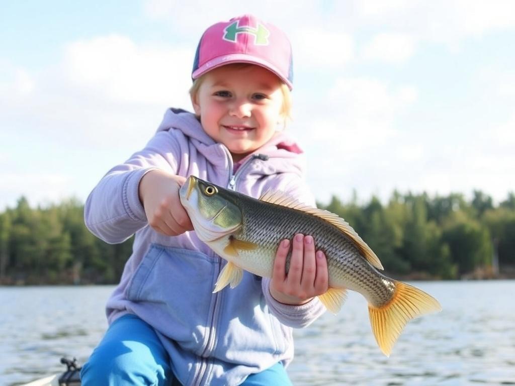     Angeln mit Kindern: Tipps für den ersten Fang. Cómo mantener la curiosidad después del primer día