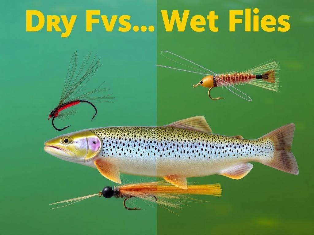     Trockenfliegen vs. Nassfliegen: Unterschiede im Fliegenfischen. Cómo elegir entre seca y húmeda: una guía paso a paso