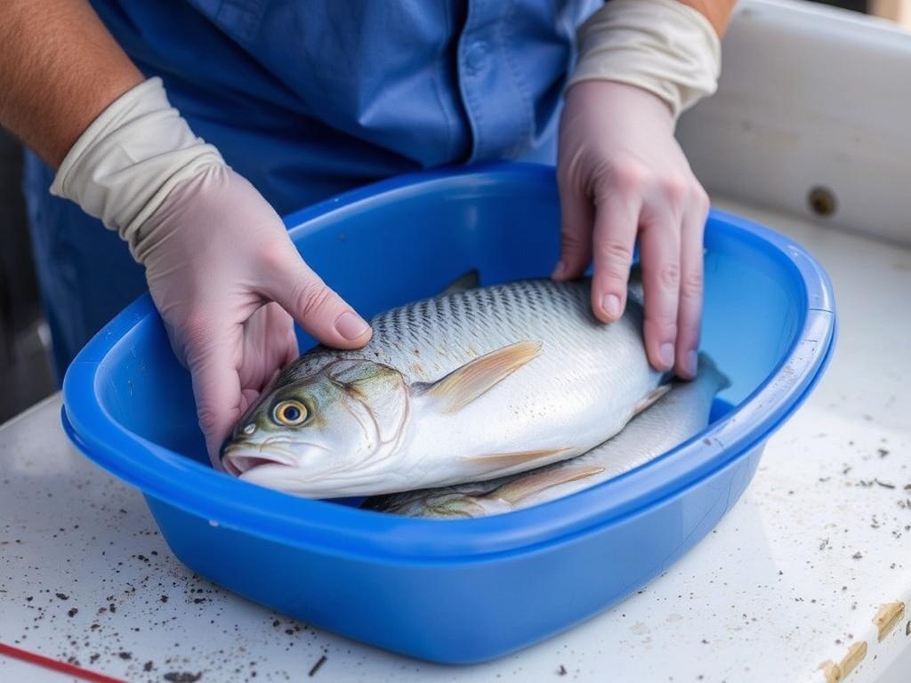     Conservación y cuidado del pescado después de la captura.. Higiene y seguridad alimentaria