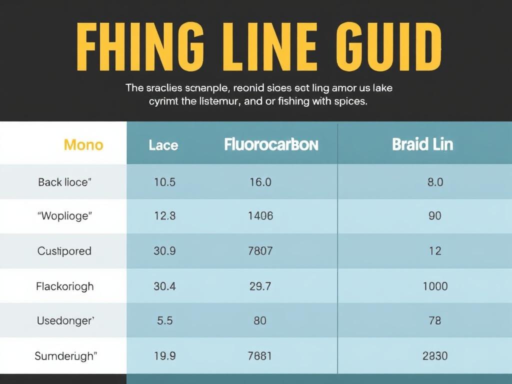     Fishing Line Guide: Mono vs. Fluorocarbon vs. Braid. Exemples pratiques et recommandations par espèce