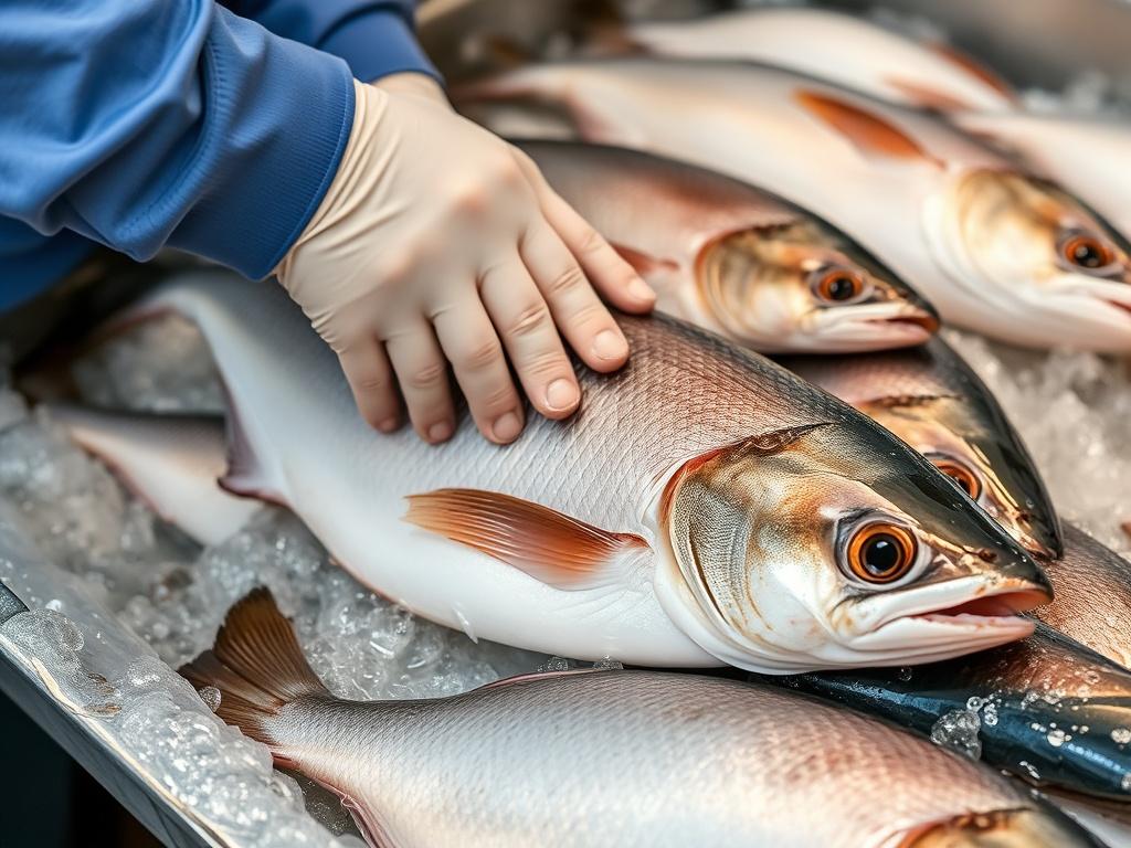     Conservación y cuidado del pescado después de la captura.. Principios básicos: tiempo, temperatura y limpieza