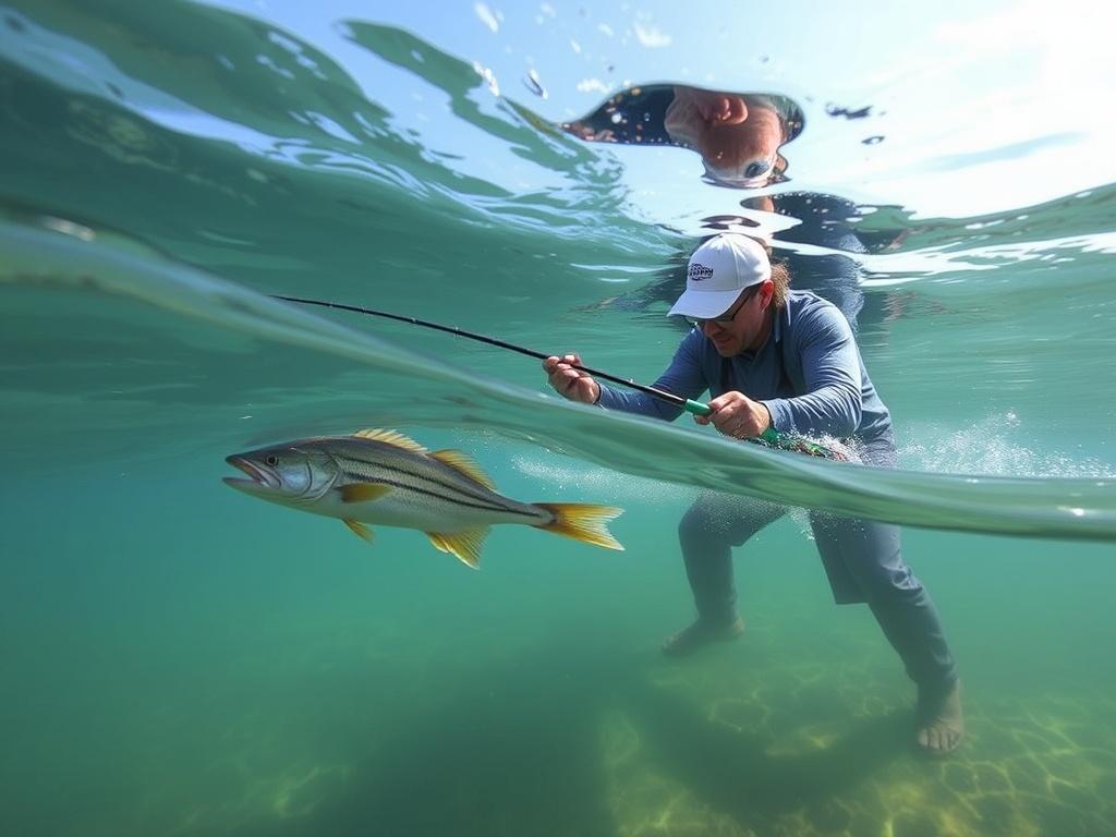     Cómo leer el agua para encontrar los mejores spots de pesca.. Entendiendo las señales básicas: color, movimiento y textura